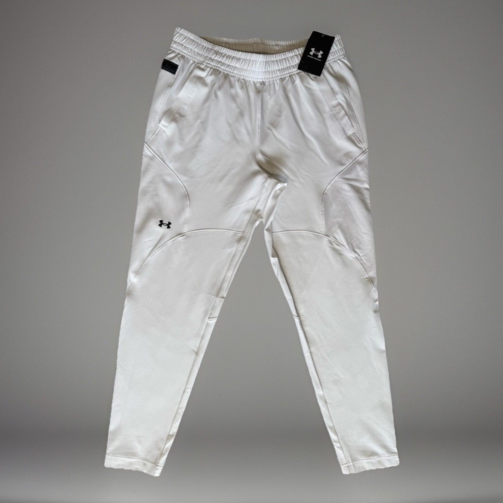 NWT Under Armour Women's Size M Unstoppable Hybrid Pant White